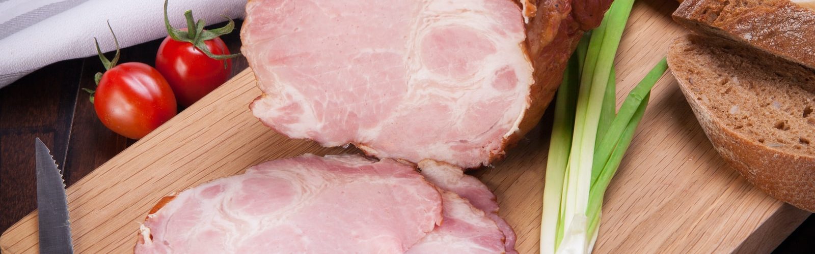 sliced ham